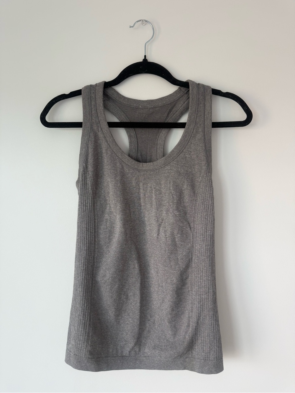 Grey Racerback Workout Tank